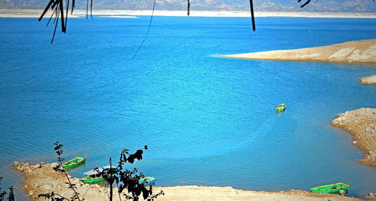 A representative image of Govind Sagar Lake.