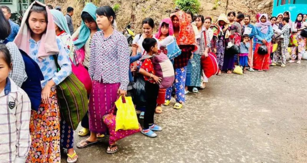 Manipur Naga villages fear Myanmar refugee influx