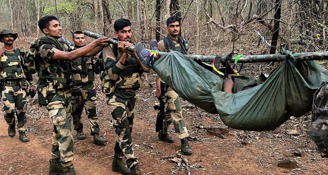 Five Naxalites Killed In Encounter With Security Personnel In ...